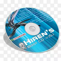 Hiren的引导光盘最终引导光盘用于Windows引导硬盘驱动器