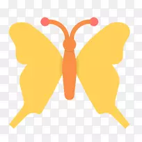 蝴蝶昆虫电脑图标png图片剪辑艺术.蝴蝶飞舞