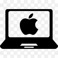 MacBook剪贴画可伸缩图形电脑图标苹果-MacBook