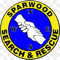 斯帕伍德搜救标志剪辑艺术品牌组织-救援任务