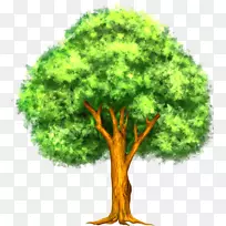 剪贴画免费内容树png图片.树