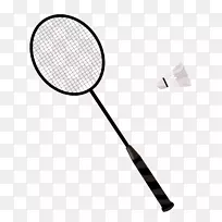 羽毛球拍和成套网球-羽毛球
