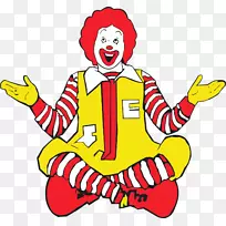 麦当劳小丑图案动画-麦当劳