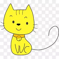 胡须猫剪贴画鼻子产品-猫