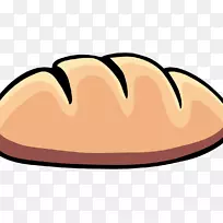 白面包南瓜面包剪贴画切片面包
