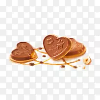 弗罗伦丁饼干巧克力榛子巧克力和杂音巧克力