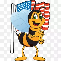 工蜂割草机大黄蜂-蜜蜂