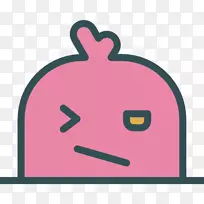 笑脸剪贴画电脑图标封装的PostScript图-笑脸