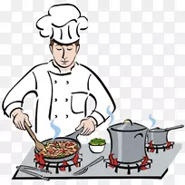 厨师烹饪剪贴画厨房图形.烹饪