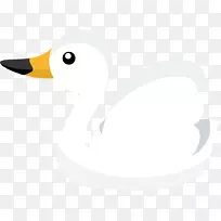 鸭鹅夹艺术企鹅插图-鸭子