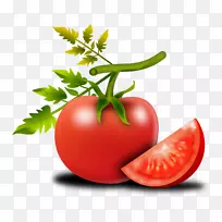 蔬菜番茄汁剪辑艺术樱桃番茄食品-蔬菜