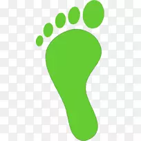 剪贴画足迹开放式图形png网络图.delapan Bulan tersedia di kaki