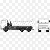 汽车卡车Kamaz-5511图形-汽车