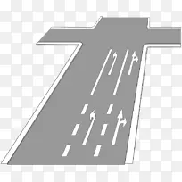 交通标志道路箭头车.曲线斜度