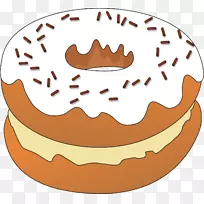 甜甜圈甜点食品剪辑艺术形象