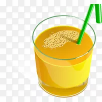 橙汁苹果汁剪贴画图形.果汁