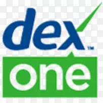 Dex One服务公司标志右旋培养基.防冻剂