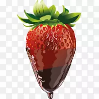 果汁图形草莓砧木图.果汁