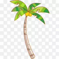 棕榈树椰子剪贴画图片png图片.椰子