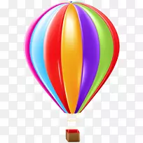 热气球飞行png图片图像气球