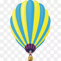 气球黄色png图片蓝-空气球