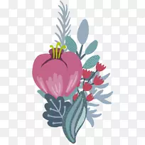 插画图形水彩画花卉图像花卉装饰