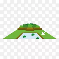 创造性插图创意轨道铁路线路