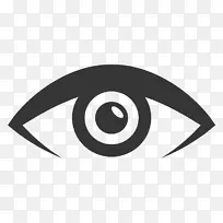 北阿拉巴马州眼部护理图形标志图像-眼球
