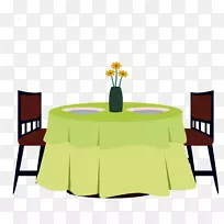 桌椅，餐厅，咖啡厅，厨房-餐桌