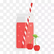 草莓汁图形饮料图像