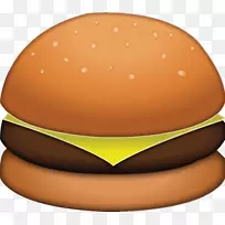 麦当劳汉堡芝士汉堡炸薯条表情符号