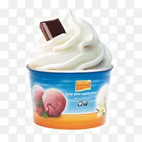 冷冻酸奶冰淇淋奶昔软糖冰淇淋