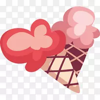 冰淇淋锥图形食物-阿凡达