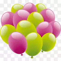 气球生日剪贴画玩具气球爱你气球-气球