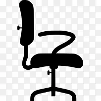 办公椅和桌椅剪贴画图形插图-椅子