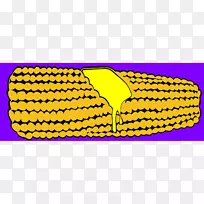 玉米上的玉米糖果玉米剪辑艺术图形.玉米