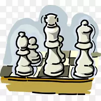 国际象棋剪贴画图像插图图.国际象棋