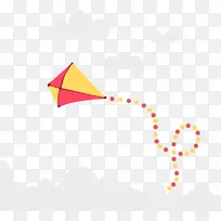 空中飞行风筝png网络图.风筝