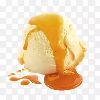 冰淇淋味橙汁。-冰淇淋