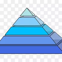 剪贴画金字塔图形开放部分形状金字塔
