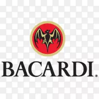 徽标Bacardi可伸缩图形朗姆-蒂波格拉菲亚