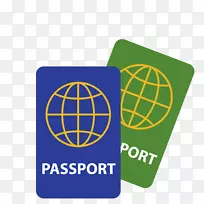 图形版税免插图图像护照