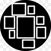 可伸缩图形，计算机图标，插图