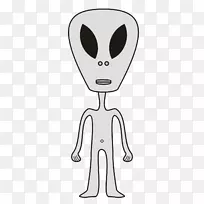灰色外星区域51外星生命wiki图像-外星人透明
