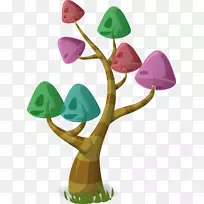 图形图像树png图片蘑菇树