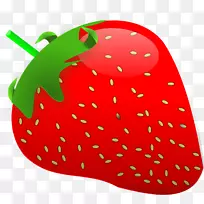 草莓派夹艺术草莓汁-果汁