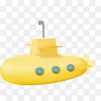 产品设计创意工作黄色工业-内战潜水艇