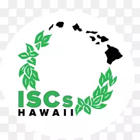 夏威夷毛伊岛Kauai lanai剪贴画-入侵物种标识
