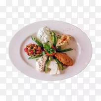 卡帕多西亚餐厅素食料理土耳其菜葱沙拉