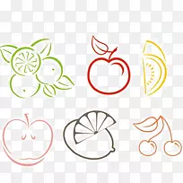 水果图像插图苹果剪贴画-年刊